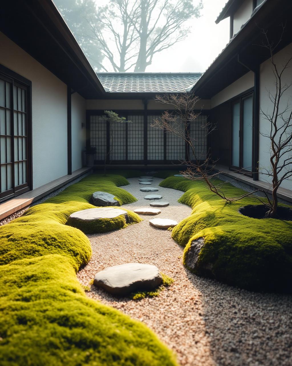 Naoshima ryokan garden